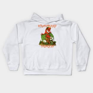 Strawberry Dragon Kids Hoodie